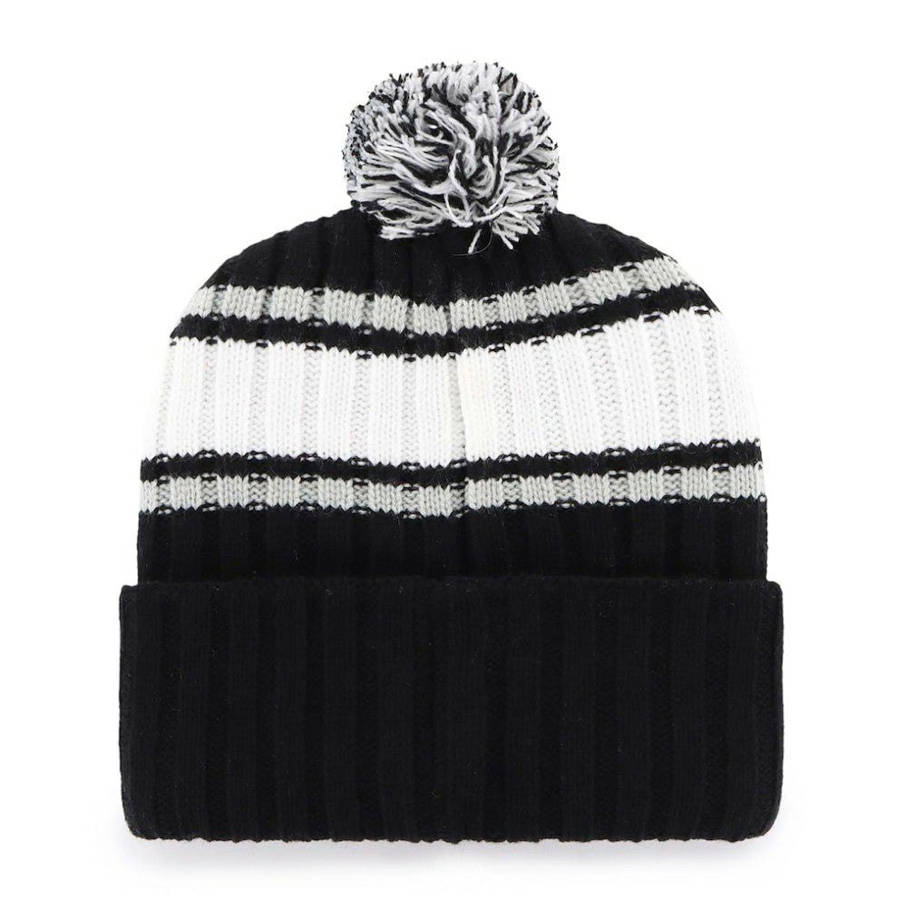 Chicago White Sox '47 Plateau Cuffed Knit Hat with Pom - Black - 47 brand Online