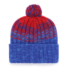 Chicago Cubs '47 Cascade Cuffed Knit Hat with Pom - Royal - 47 brand Discount