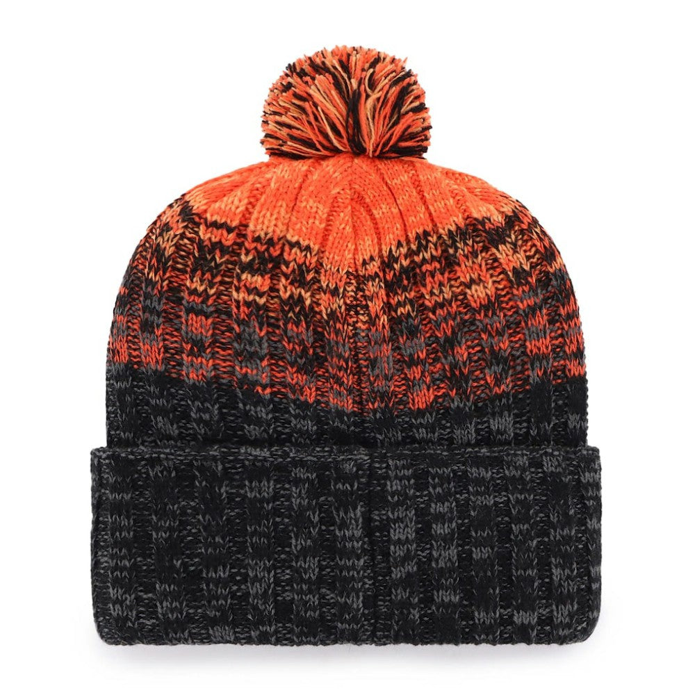 San Francisco Giants '47 Cascade Cuffed Knit Hat with Pom - Black - 47 brand Lifestyle