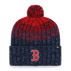 Boston Red Sox '47 Cascade Cuffed Knit Hat with Pom - Navy - 47 brand Discount