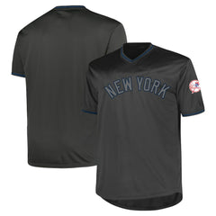 New York Yankees Profile Big & Tall Pop Fashion Jersey - Charcoal - MLB on Sale