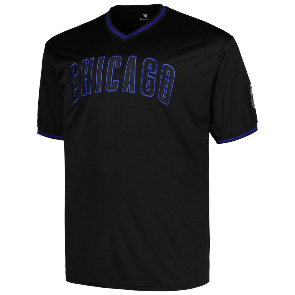 Chicago Cubs Profile Big & Tall Pop Fashion Jersey - Black - MLB on Sale
