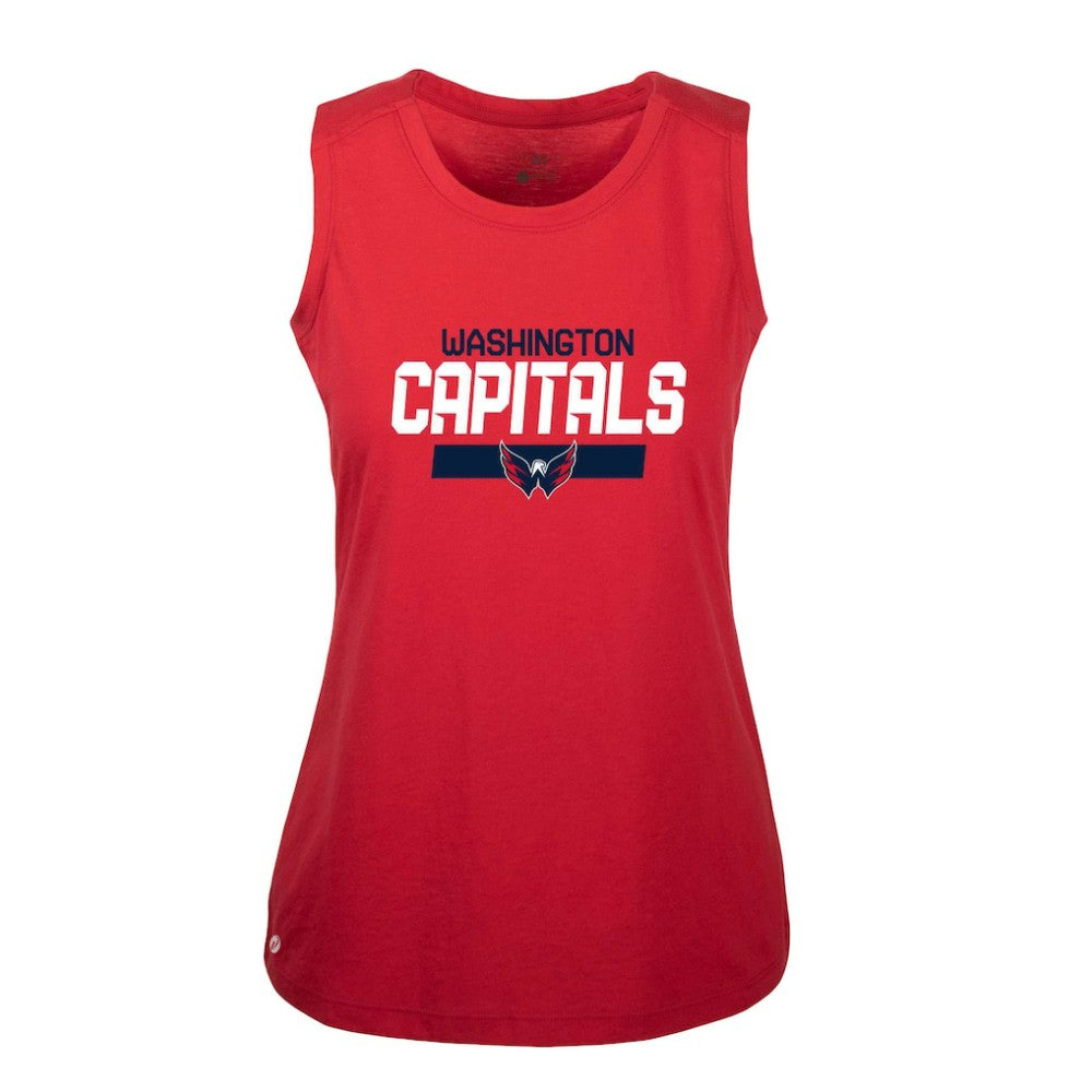Alexander Ovechkin Washington Capitals Levelwear Women's Macy Player Name & Number Tank Top - Red - NHL 201047099