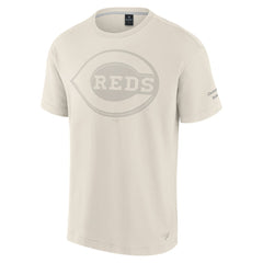 Cincinnati Reds Fanatics Elements Iconic T-Shirt - Cream - Fanatics Discount