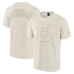 St. Louis Cardinals Fanatics Elements Iconic T-Shirt - Cream - Fanatics Lifestyle