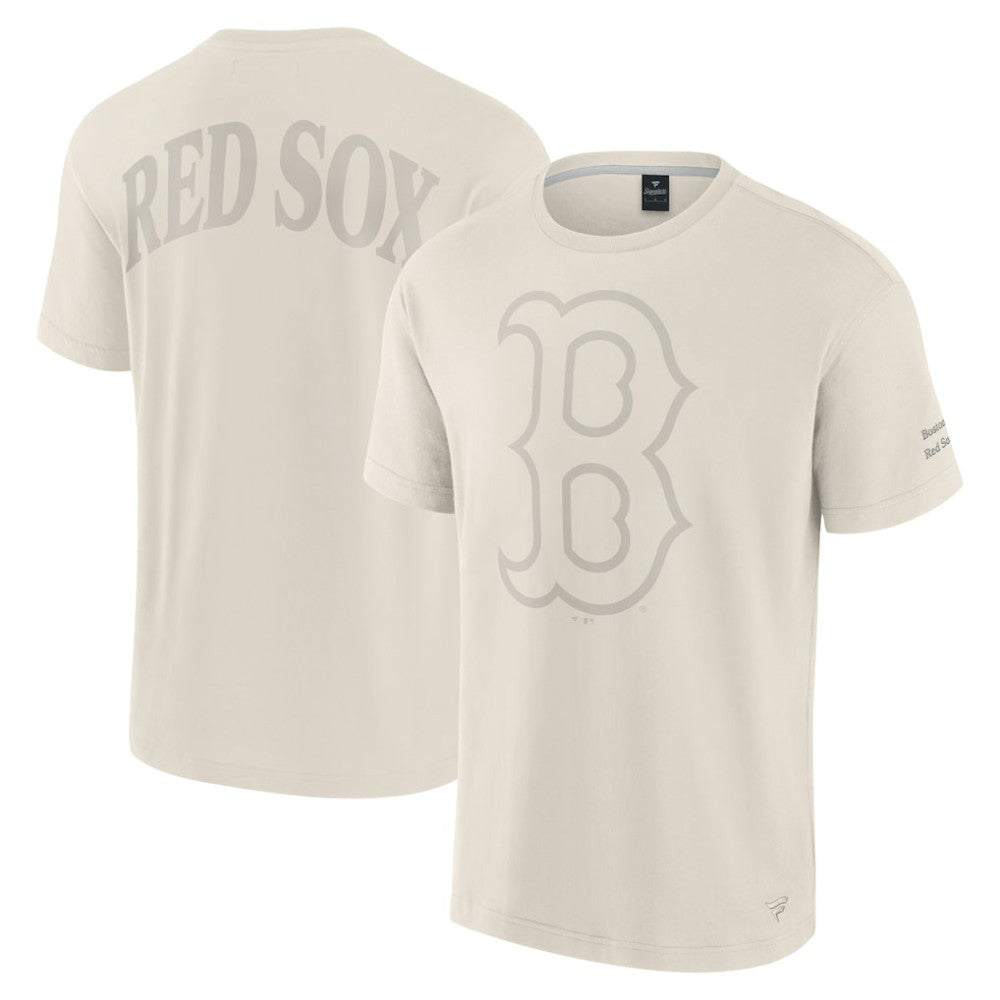 Boston Red Sox Fanatics Elements Iconic T-Shirt - Cream - Fanatics Lifestyle