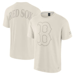 Boston Red Sox Fanatics Elements Iconic T-Shirt - Cream - Fanatics Lifestyle