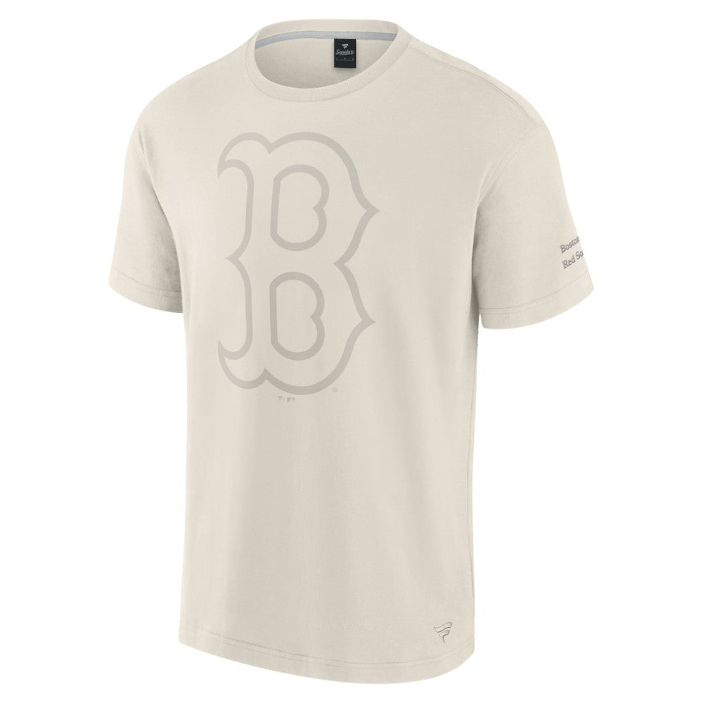 Boston Red Sox Fanatics Elements Iconic T-Shirt - Cream - Fanatics Lifestyle