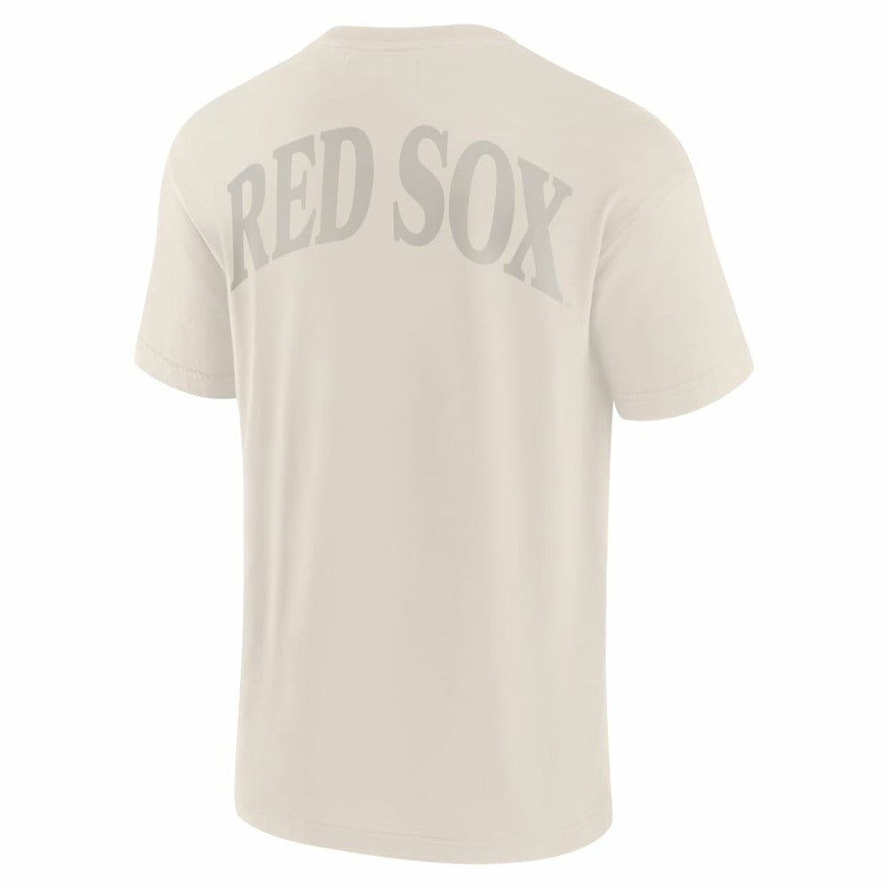 Boston Red Sox Fanatics Elements Iconic T-Shirt - Cream - Fanatics Lifestyle