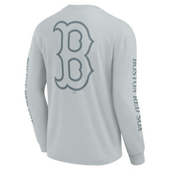 Boston Red Sox Fanatics Elements Strive Long Sleeve T-Shirt - Gray - Fanatics Online