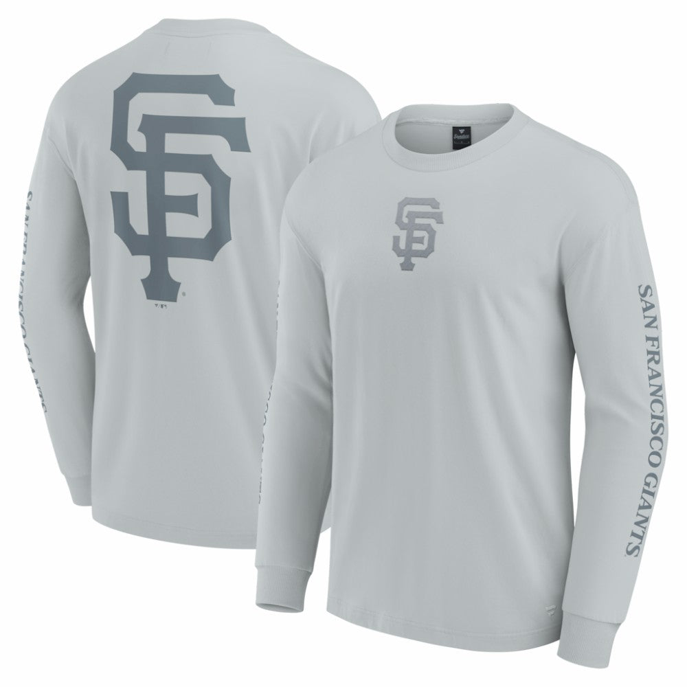 San Francisco Giants Fanatics Elements Strive Long Sleeve T-Shirt - Gray - Fanatics Online