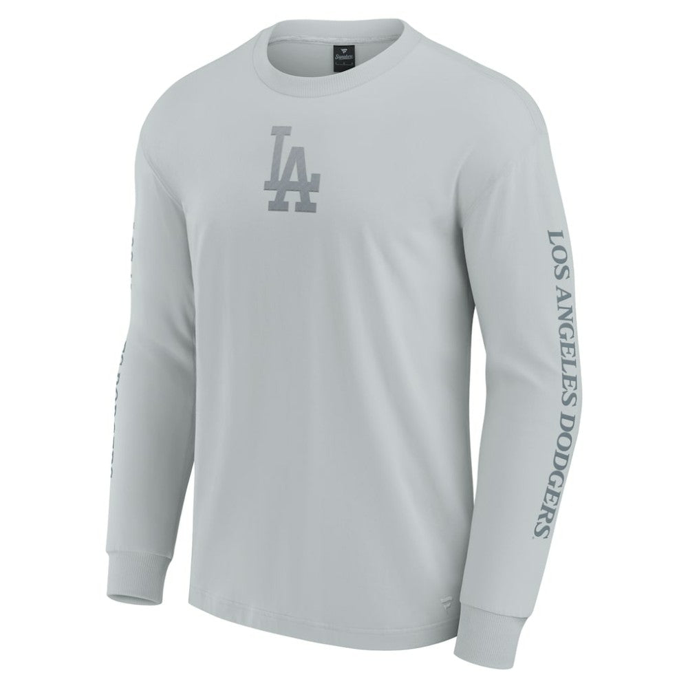Los Angeles Dodgers Fanatics Elements Strive Long Sleeve T-Shirt - Gray - Fanatics Discount