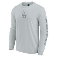 Los Angeles Dodgers Fanatics Elements Strive Long Sleeve T-Shirt - Gray - Fanatics Discount