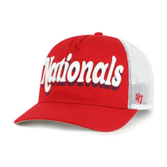Washington Nationals '47 Women's Biloxi Hitch Adjustable Hat - Red - 47 brand on Sale