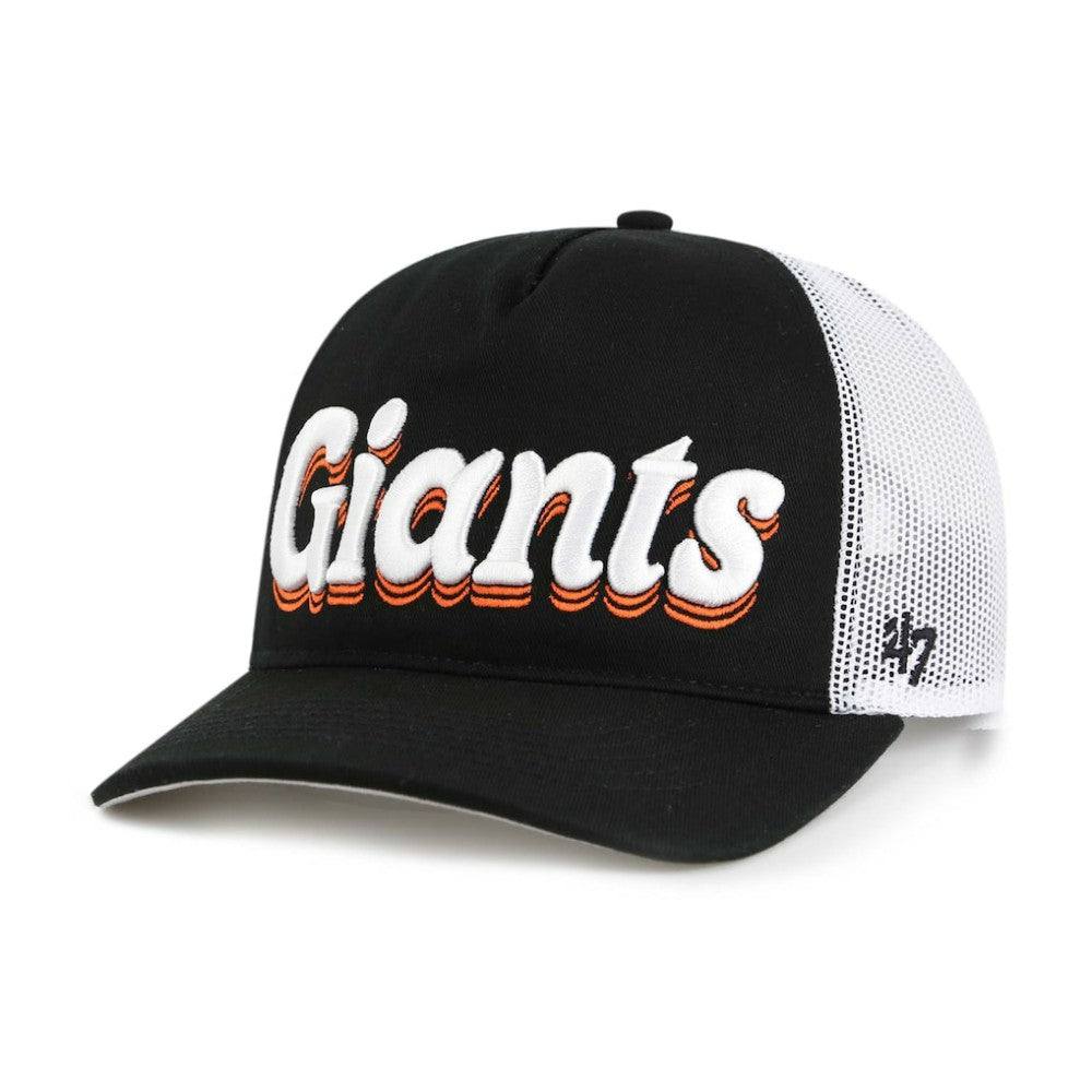 San Francisco Giants '47 Women's Biloxi Hitch Adjustable Hat - Black - 47 brand on Sale