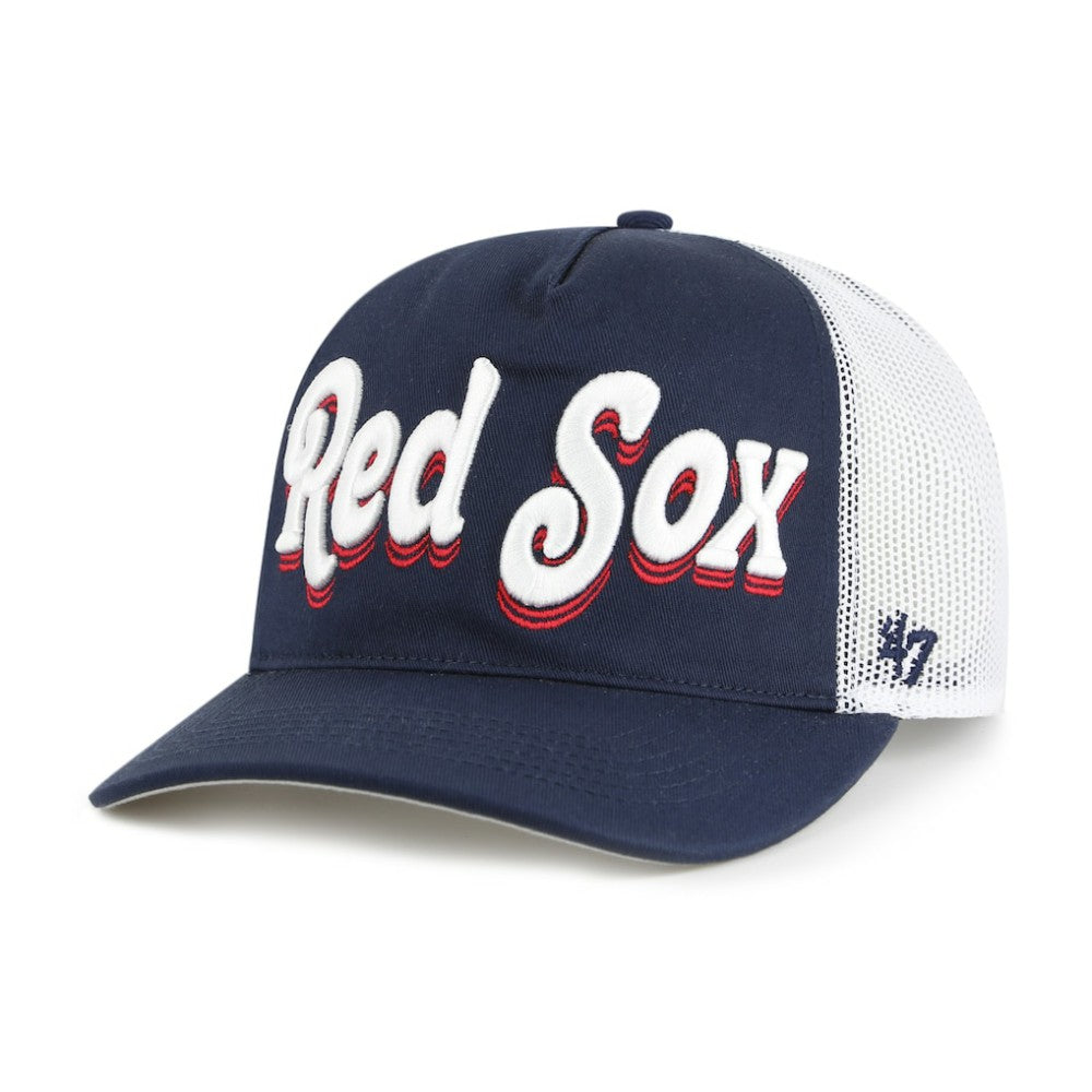 Boston Red Sox '47 Women's Biloxi Hitch Adjustable Hat - Navy - 47 brand Discount