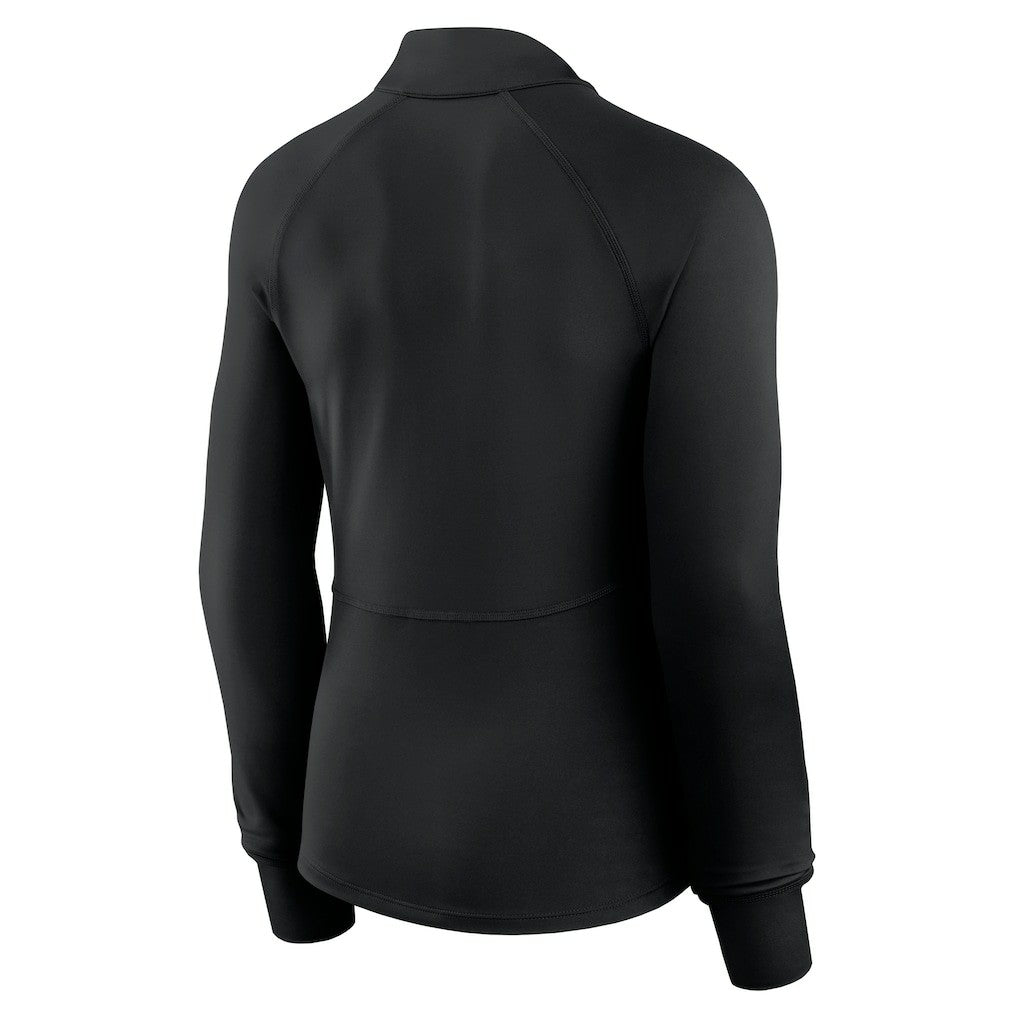 Fanatics Miami Dolphins Women's Elements Quarter-Zip Jacket Black