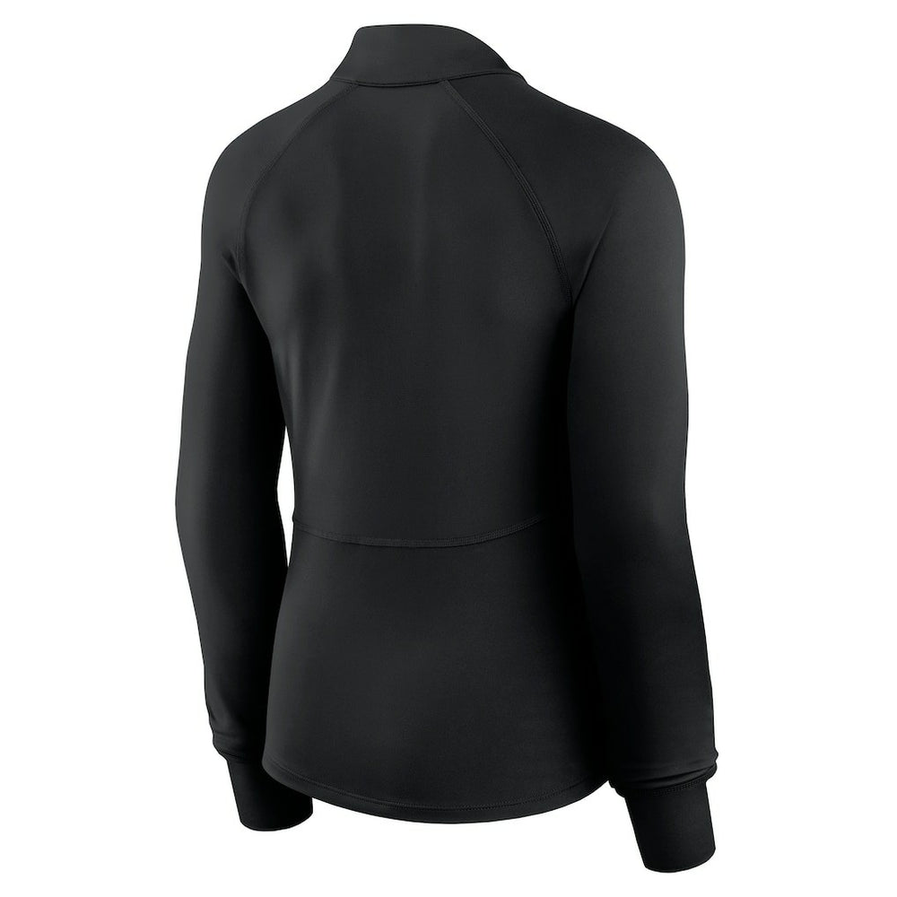 Fanatics Miami Dolphins Women's Elements Quarter-Zip Jacket Black