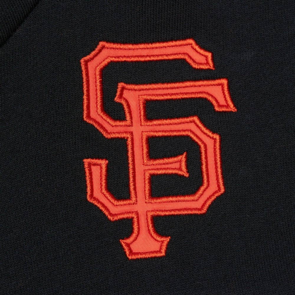 San Francisco Giants Mitchell & Ness Head Coach Pullover Hoodie - Orange/Black - Mitchell & Ness on Sale