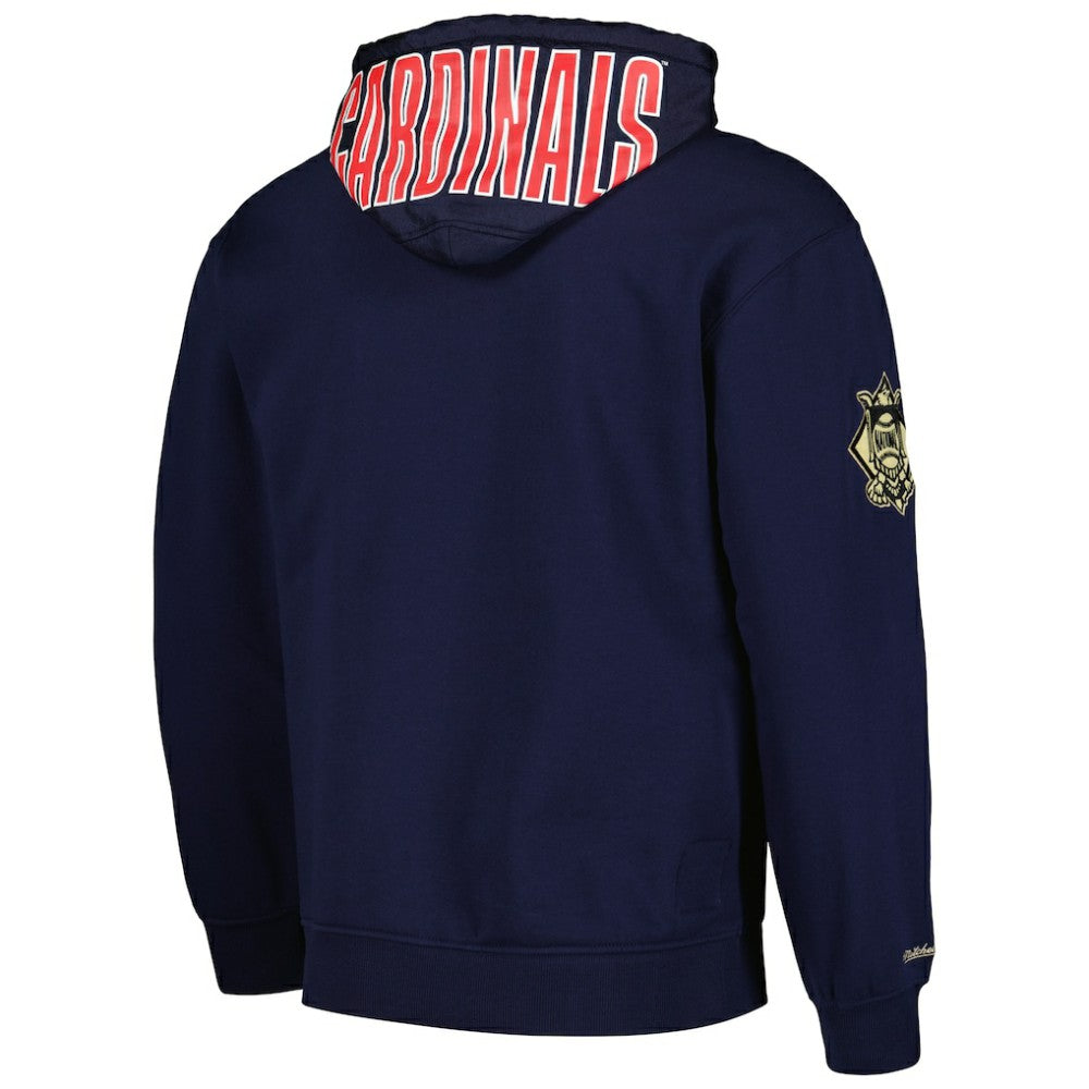 St. Louis Cardinals Mitchell & Ness Team OG 2.0 Current Logo Pullover Hoodie - Navy - Mitchell & Ness Sale