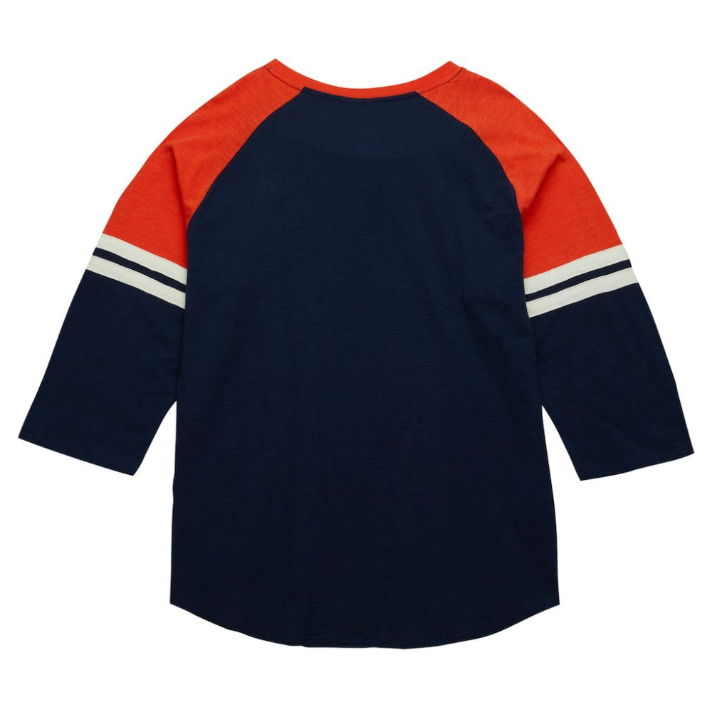 Houston Astros Mitchell & Ness Cooperstown Collection Legendary Raglan Slub Henley 3/4-Sleeve T-Shirt - Navy - Mitchell & Ness Sale