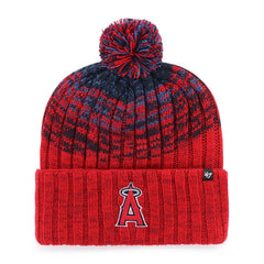 Los Angeles Angels '47 Youth Cascade Cuffed Knit Hat with Pom  - Red - 47 brand Sale