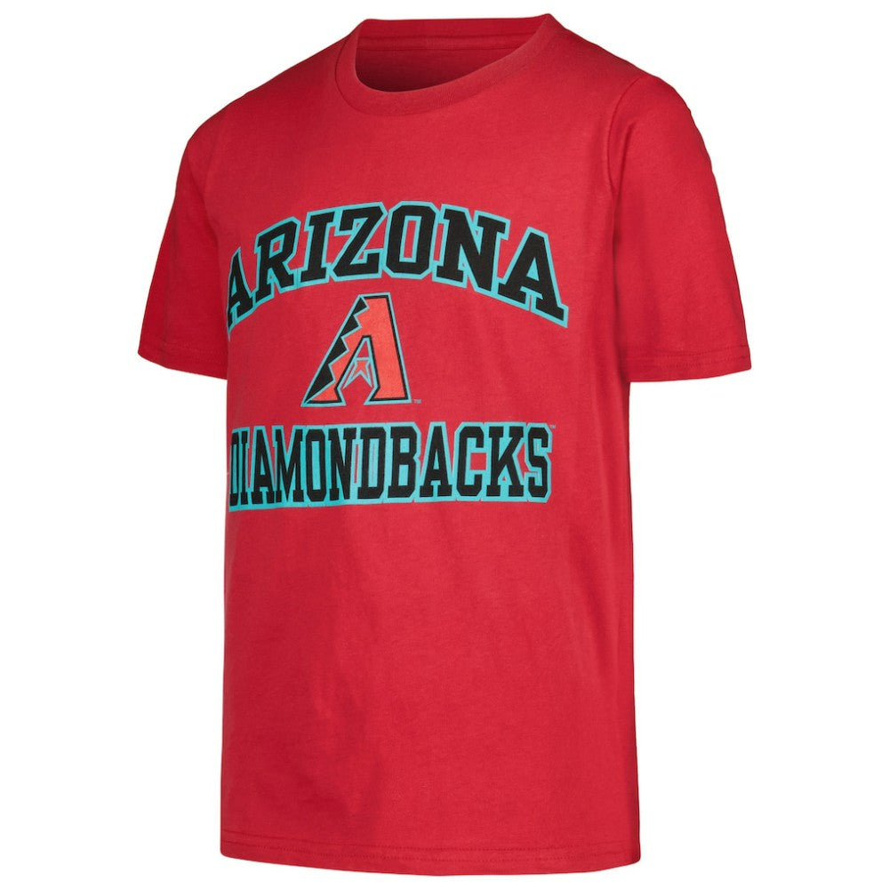 Arizona Diamondbacks Youth Heart & Soul T-Shirt - Red - MLB Online