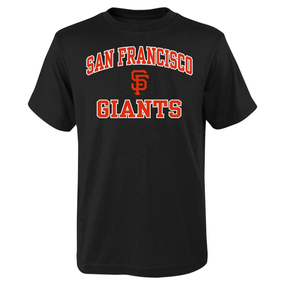 San Francisco Giants Youth Heart & Soul T-Shirt - Black - MLB Online
