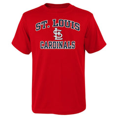 St. Louis Cardinals Youth Heart & Soul T-Shirt - Red - MLB on Sale