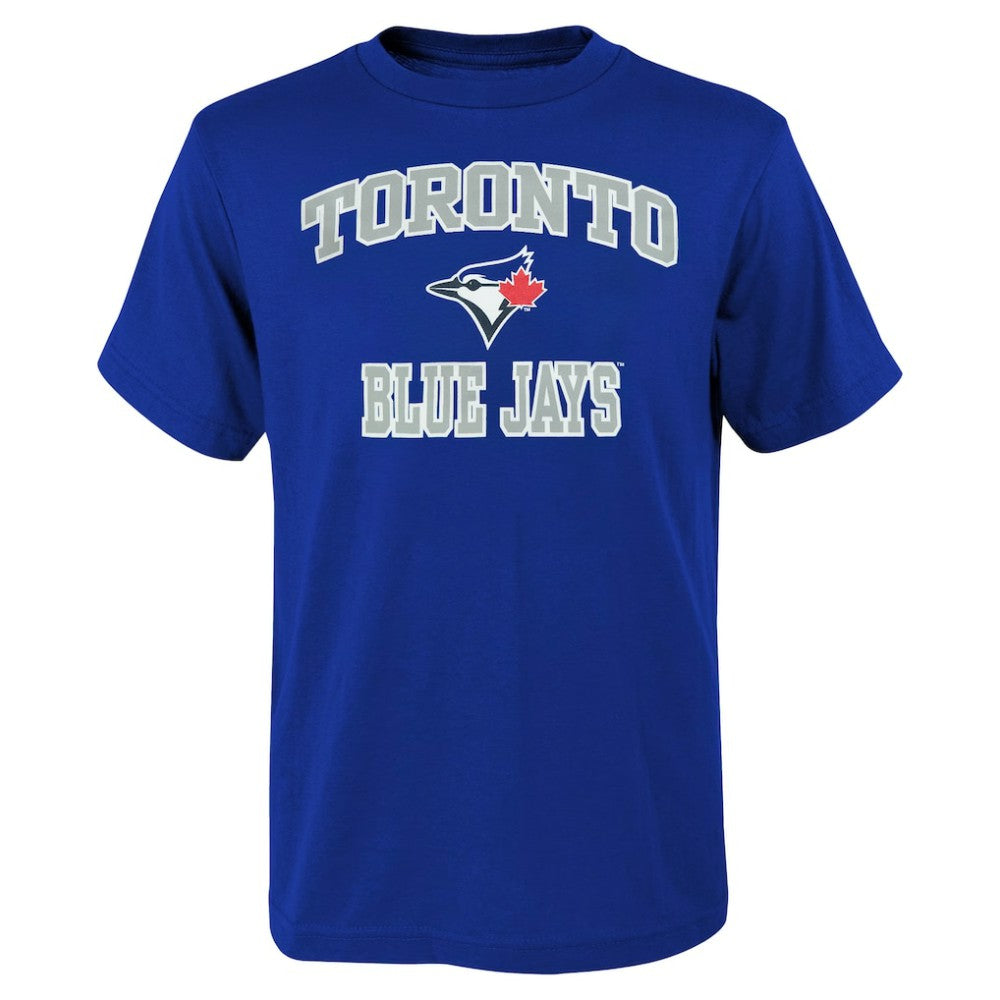 Toronto Blue Jays Youth Heart & Soul T-Shirt - Royal - MLB Lifestyle