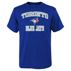 Toronto Blue Jays Youth Heart & Soul T-Shirt - Royal - MLB Lifestyle