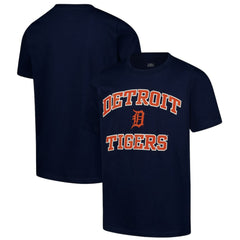 Detroit Tigers Youth Heart & Soul T-Shirt - Navy - MLB on Sale