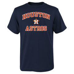 Houston Astros Youth Heart & Soul T-Shirt - Navy - MLB Sale