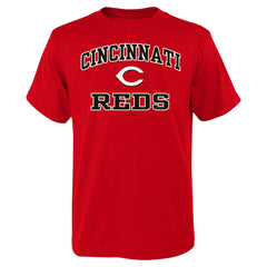 Cincinnati Reds Youth Heart & Soul T-Shirt - Red - MLB Online