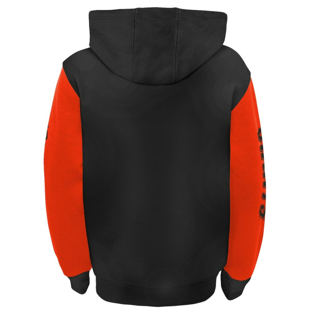 San Francisco Giants Fanatics Youth Postcard Full-Zip Hoodie Jacket - Black/Orange - Fanatics Sale