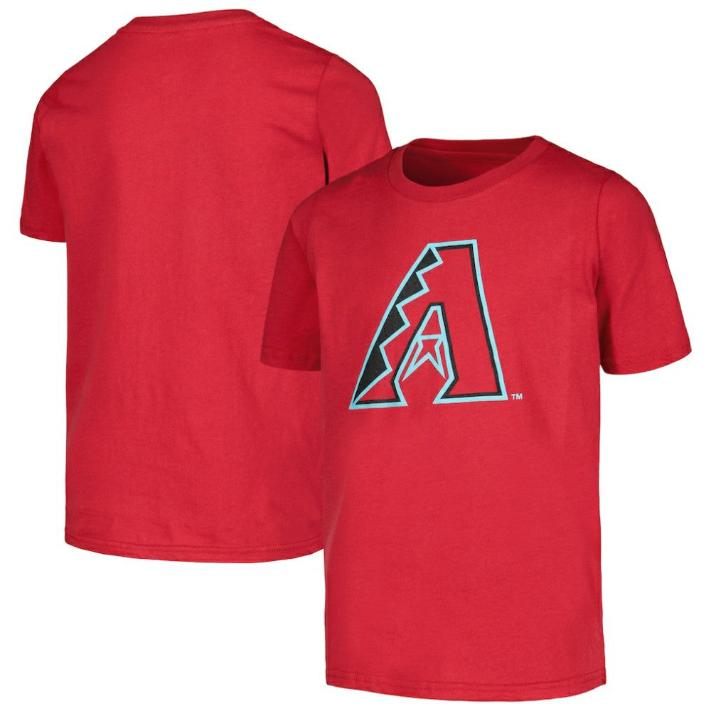 Arizona Diamondbacks Youth Primary Logo T-Shirt - Red - MLB Sale