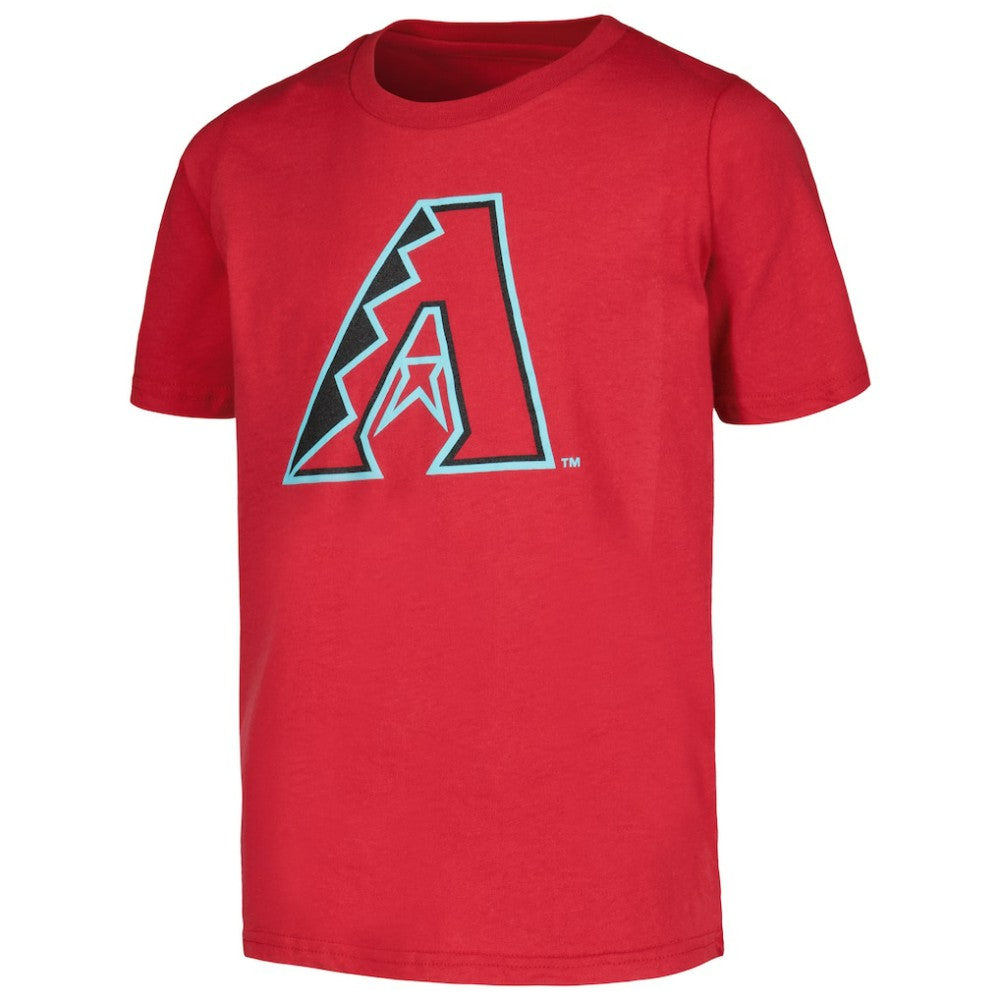 Arizona Diamondbacks Youth Primary Logo T-Shirt - Red - MLB Sale