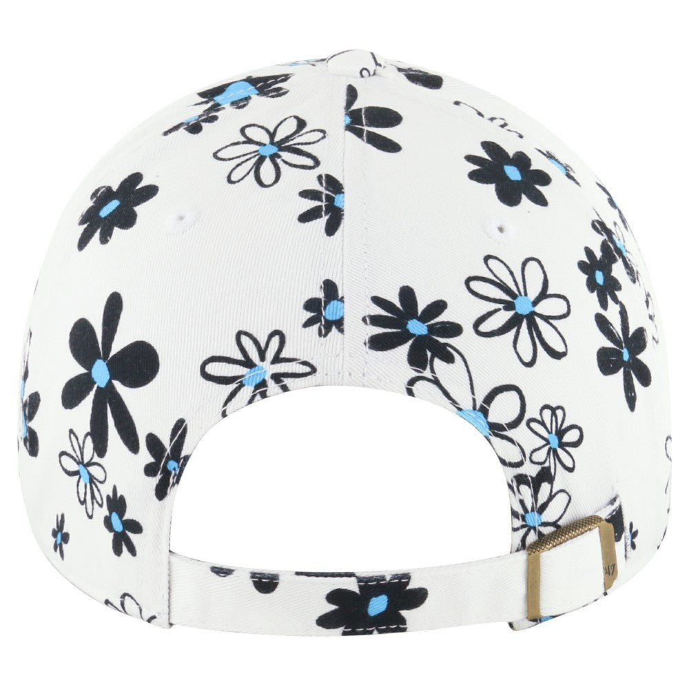 Miami Marlins '47 Girls Youth Daisy Delight Clean Up Adjustable Hat - White - 47 brand Discount