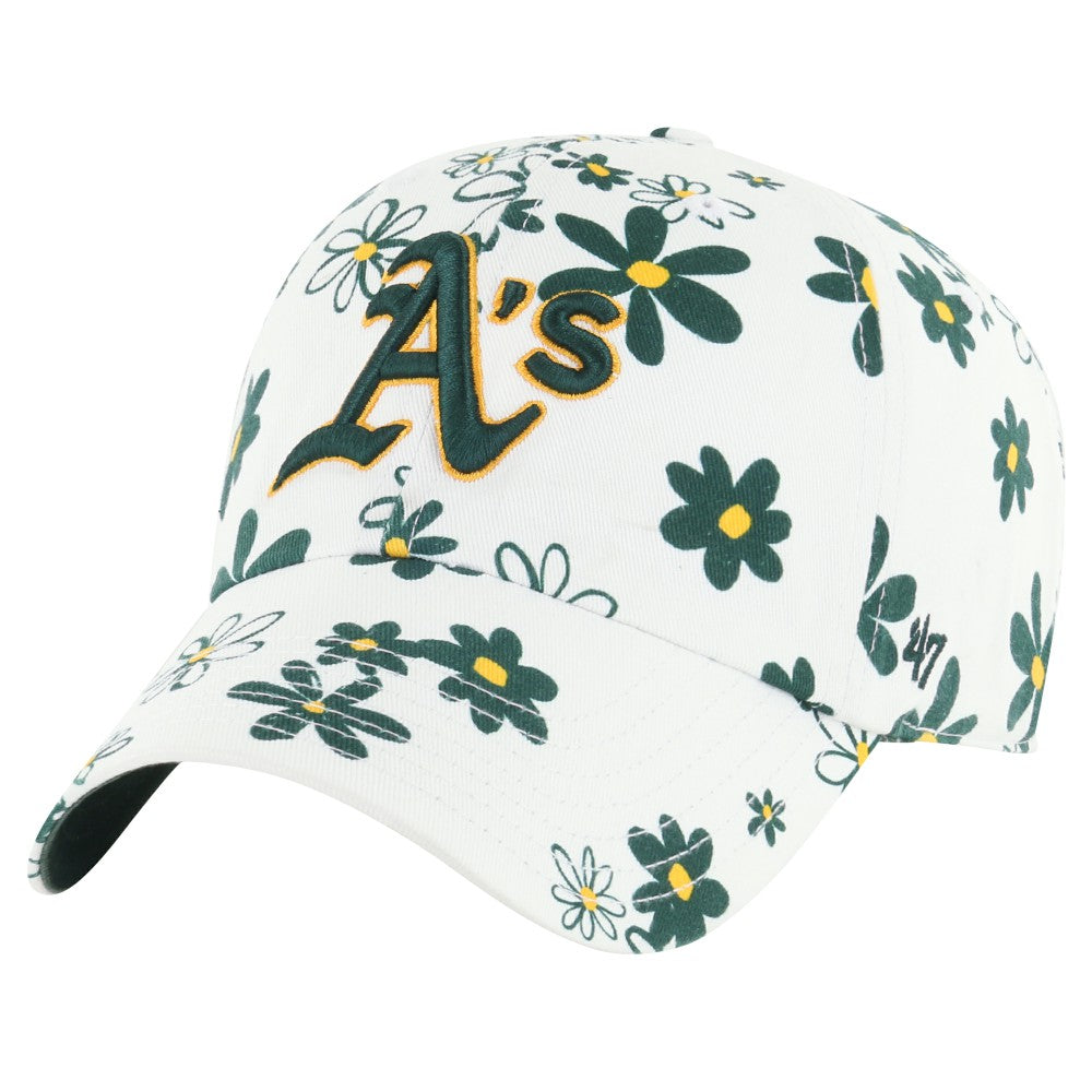 Athletics '47 Girls Youth Daisy Delight Clean Up Adjustable Hat - White - 47 brand on Sale