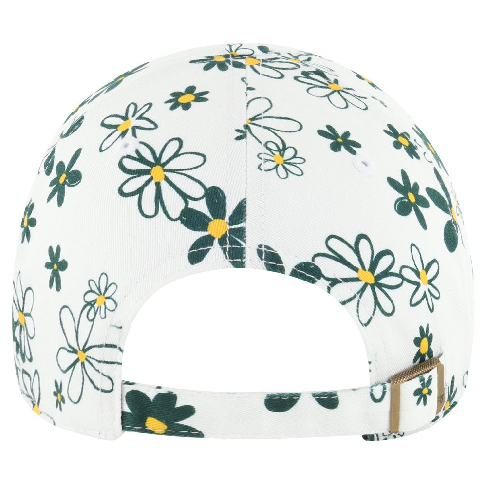 Athletics '47 Girls Youth Daisy Delight Clean Up Adjustable Hat - White - 47 brand on Sale