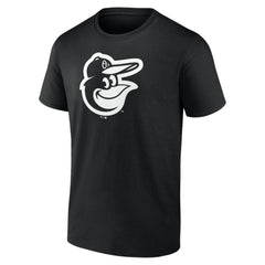 Baltimore Orioles Monochrome Personalized Name & Number T-Shirt - Black - MLB Lifestyle