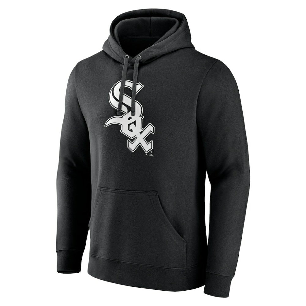 Chicago White Sox Monochrome Personalized Name & Number Pullover Hoodie - Black - MLB Online