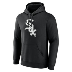 Chicago White Sox Monochrome Personalized Name & Number Pullover Hoodie - Black - MLB Online