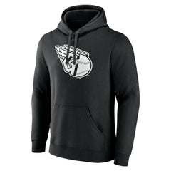Cleveland Guardians Monochrome Personalized Name & Number Pullover Hoodie - Black - MLB on Sale