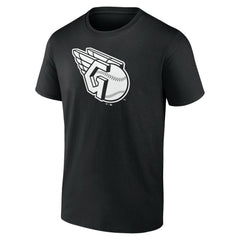 Cleveland Guardians Monochrome Personalized Name & Number T-Shirt - Black - MLB on Sale