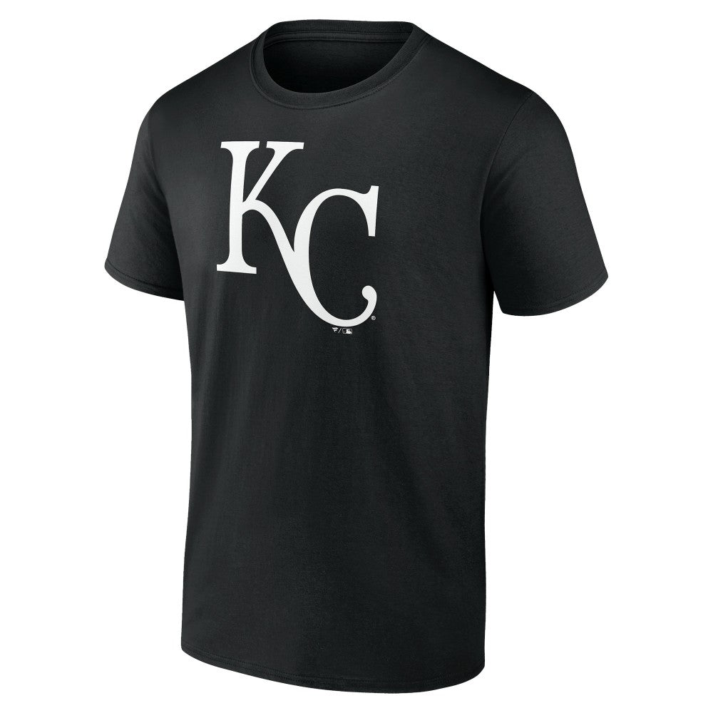 Kansas City Royals Monochrome Personalized Name & Number T-Shirt - Black - MLB Lifestyle