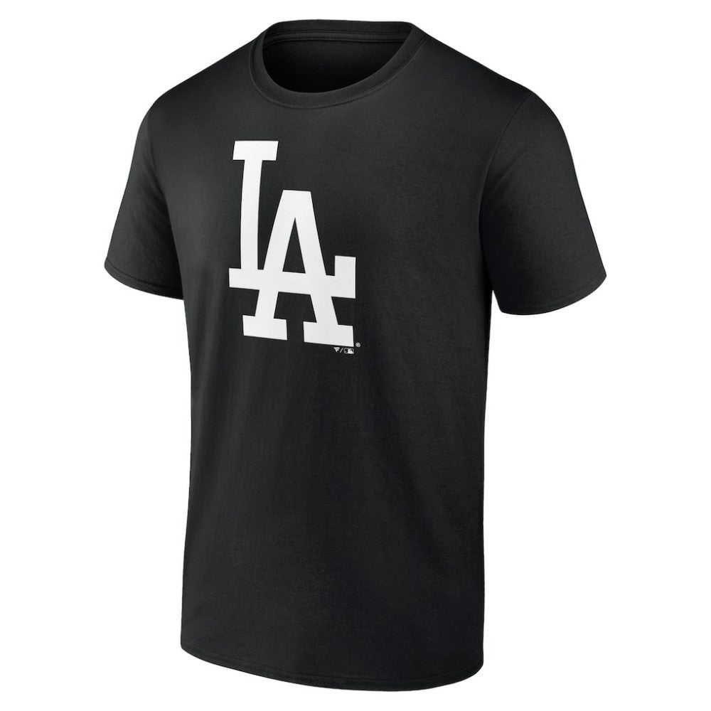 Los Angeles Dodgers Monochrome Personalized Name & Number T-Shirt - Black - MLB Sale