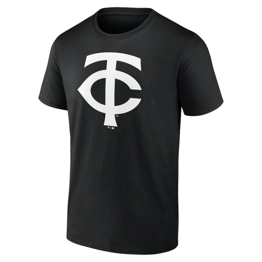 Minnesota Twins Monochrome Personalized Name & Number T-Shirt - Black - MLB Sale