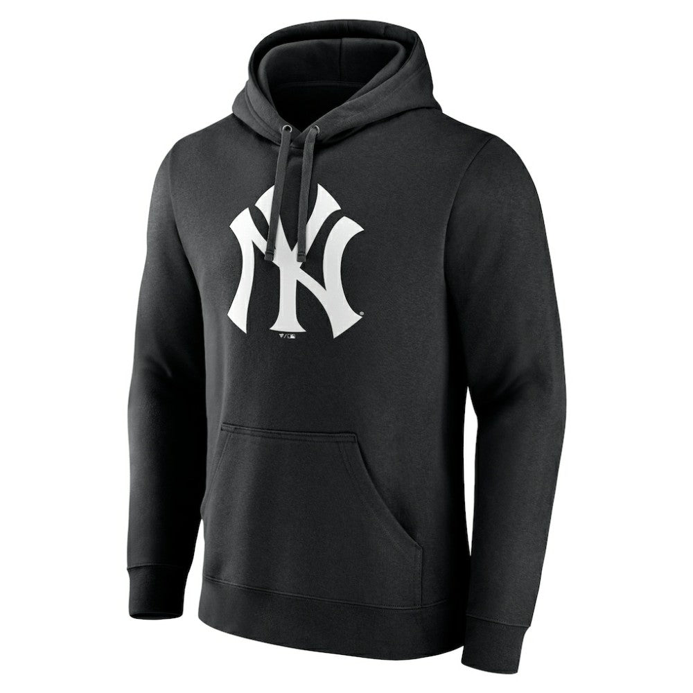 New York Yankees Monochrome Personalized Name & Number Pullover Hoodie - Black - MLB Online