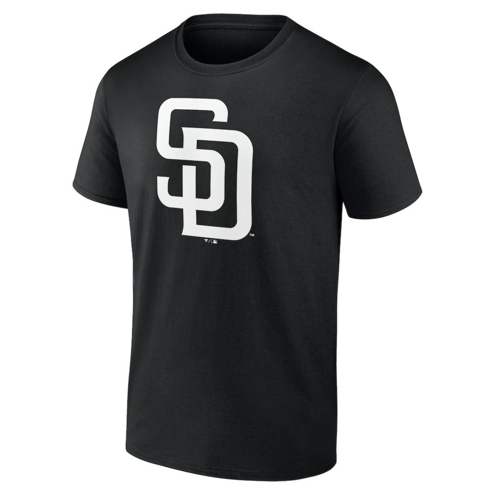 San Diego Padres Monochrome Personalized Name & Number T-Shirt - Black - MLB Online